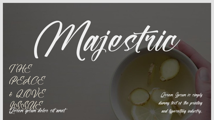 Majestric Font