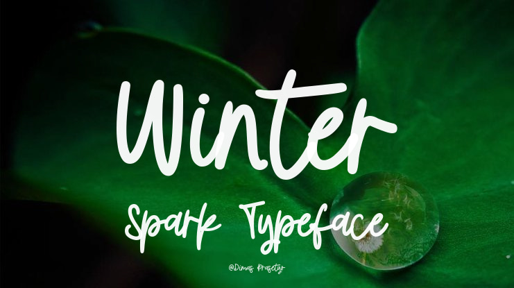 Winter Spark Font