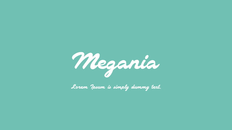 Megania Font