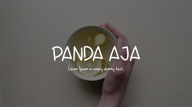 PANDA AJA Font