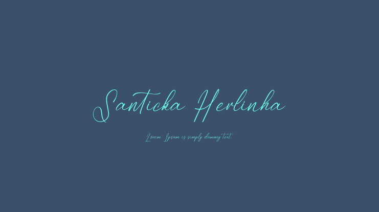 Santicka Herlinha Font