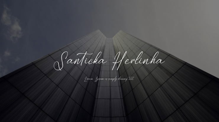 Santicka Herlinha Font