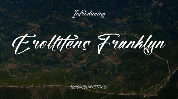 Erollitens Franklyn Font