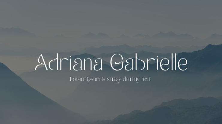 Adriana Gabrielle Font