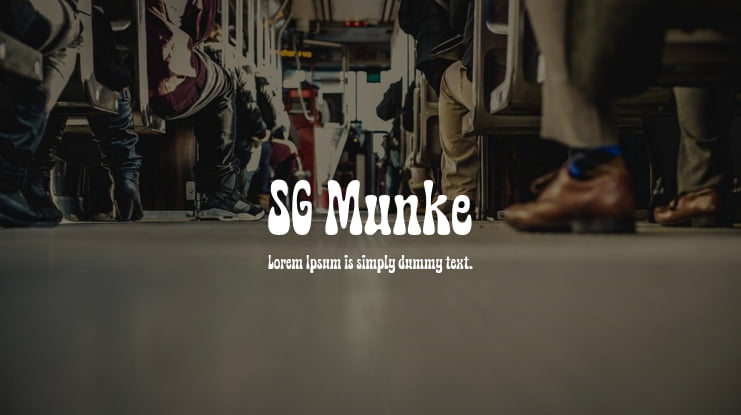 SG Munke Font