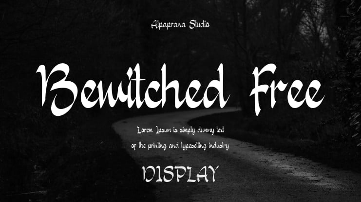 Bewitched Free Font