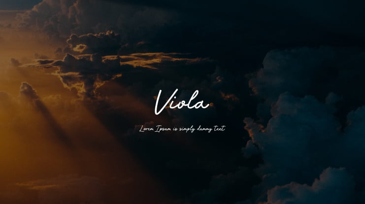Viola Font