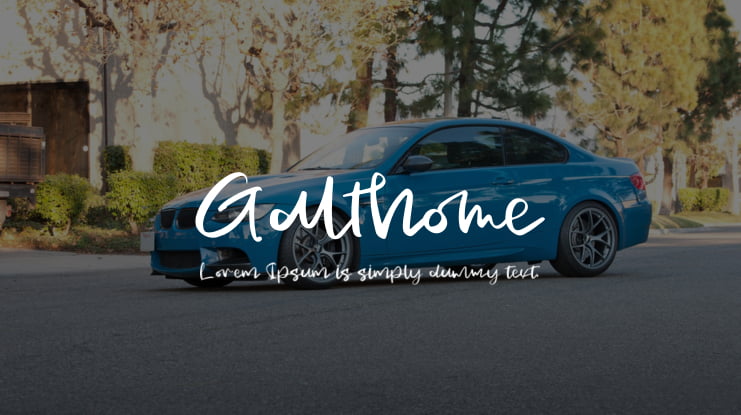 Galthome Font