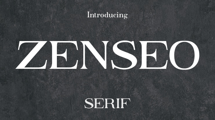 ZENSEO Font