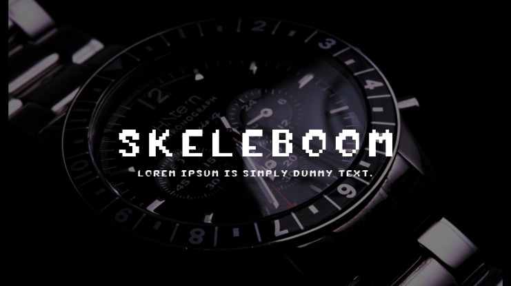 skeleboom Font