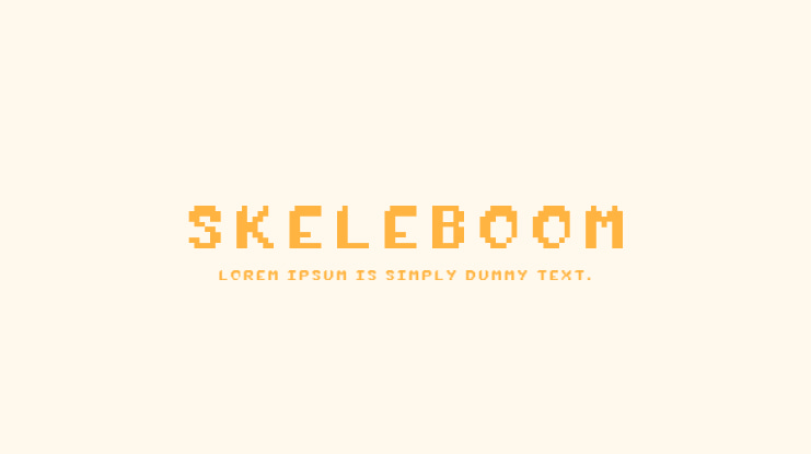 skeleboom Font
