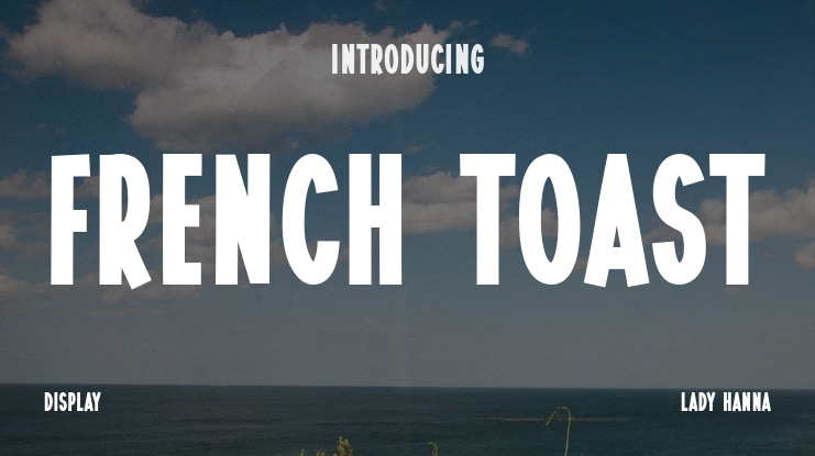 French Toast Font