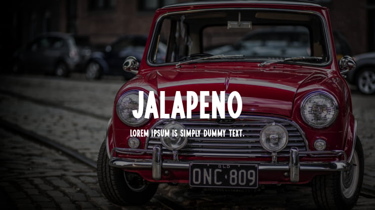 Jalapeno Font