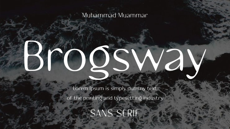Brogsway Font