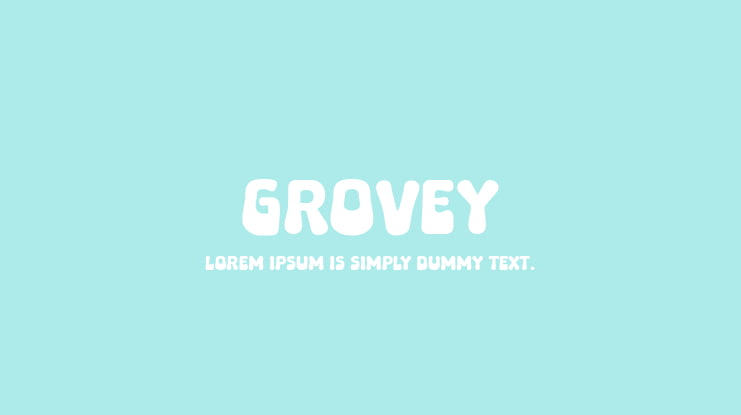 Grovey Font