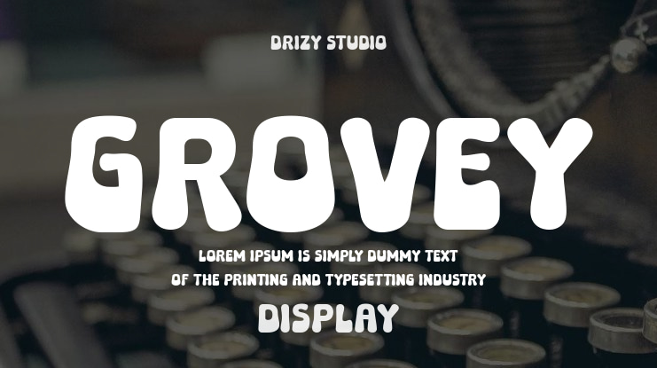 Grovey Font