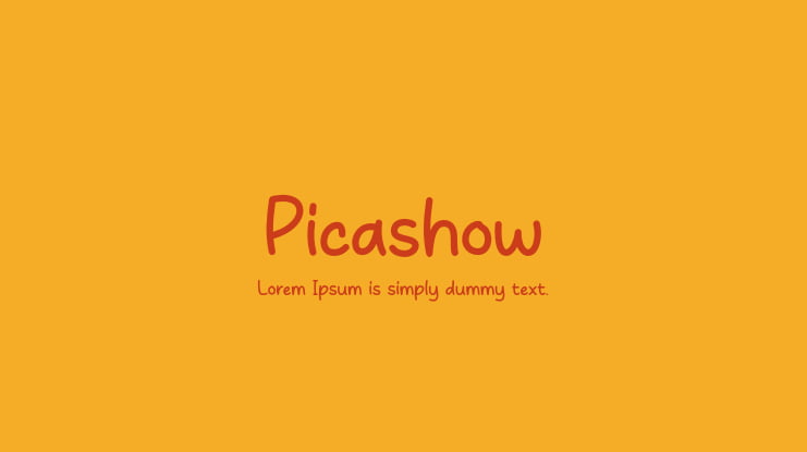 Picashow Font