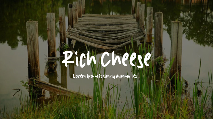 Rich Cheese Font