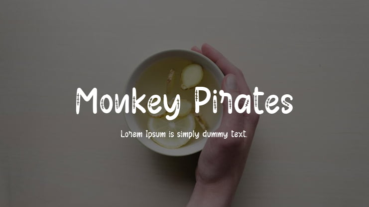 Monkey Pirates Font