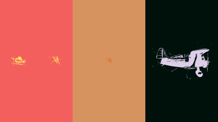 World War II Warplanes 2 Font