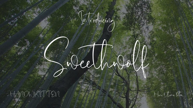 Sweethwolf Font