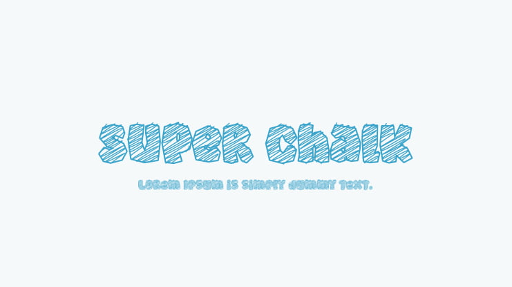 Super Chalk Font