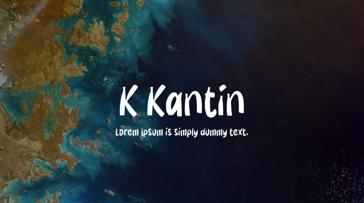 K Kantin Font