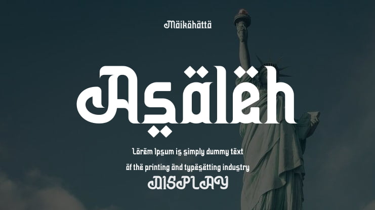Asaleh Font