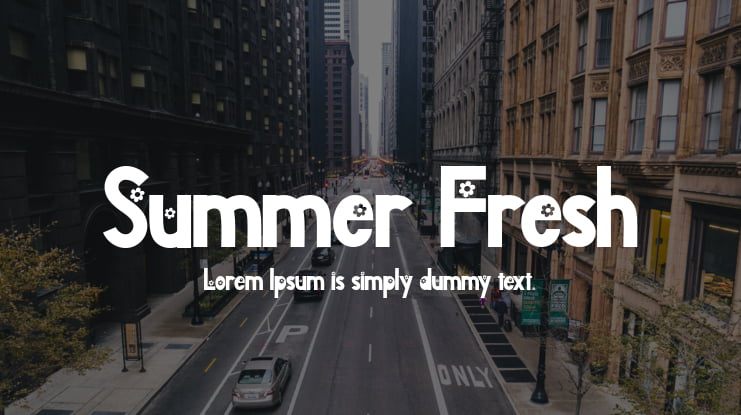 Summer Fresh Font