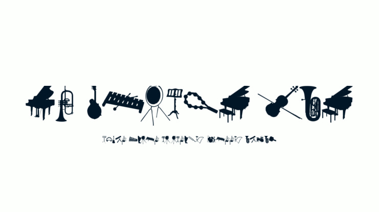 WC Musica Bta Font Family