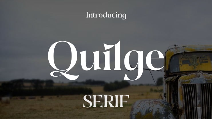 Quilge Font