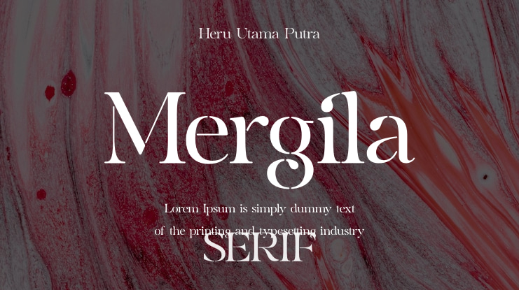 Mergila Font
