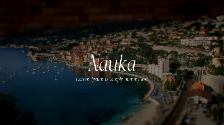 Nauka Font Family