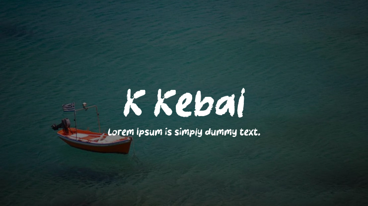 K Kebal Font