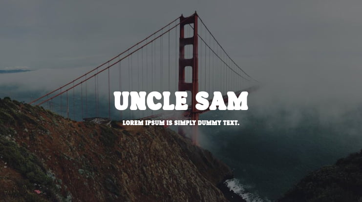 Uncle Sam Font