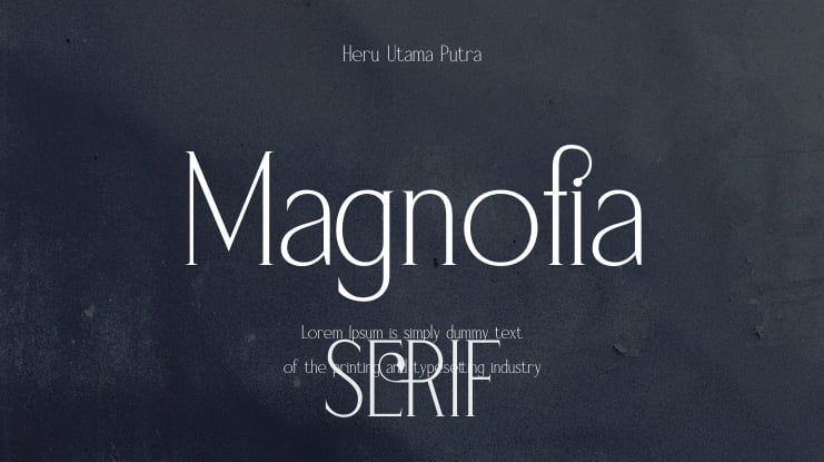 Magnofia Font