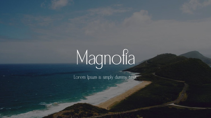 Magnofia Font