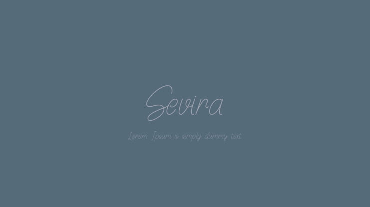 Sevira Font
