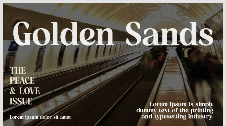 Golden Sands Font