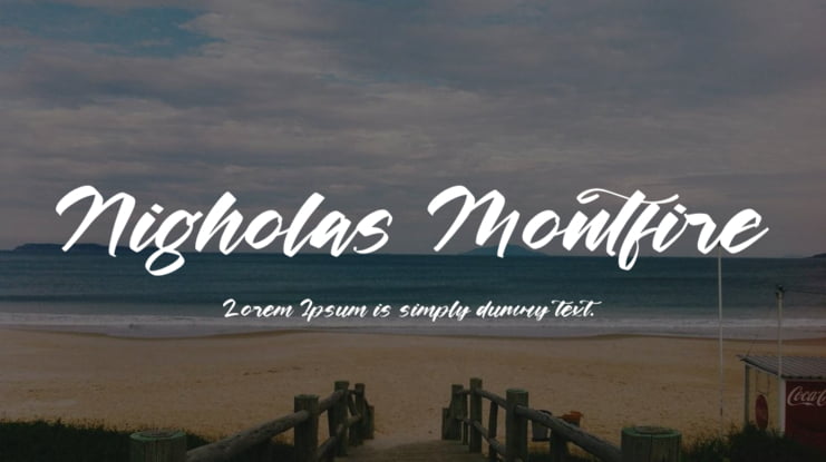 Nigholas Montfire Font