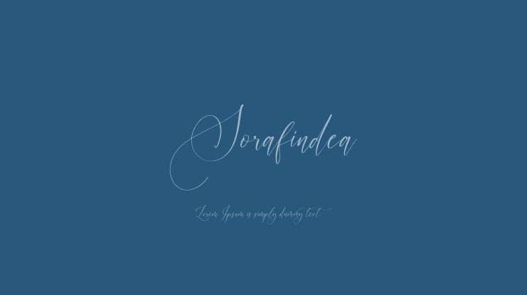 Sorafindea Font