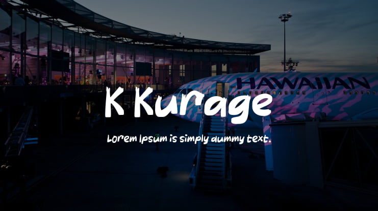K Kurage Font
