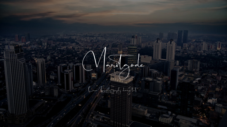 Maritgode Font