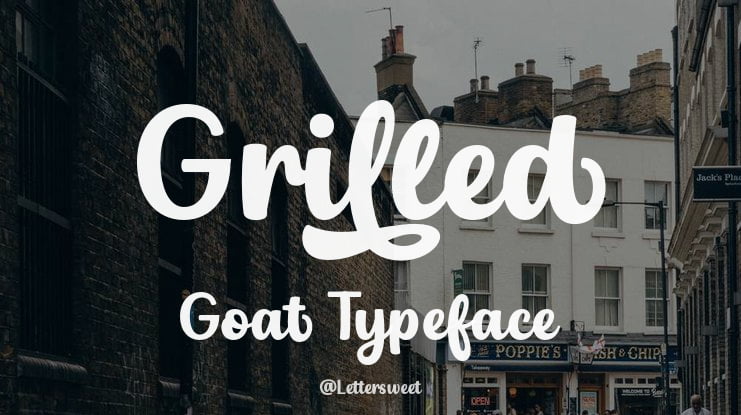 Grilled Goat Font
