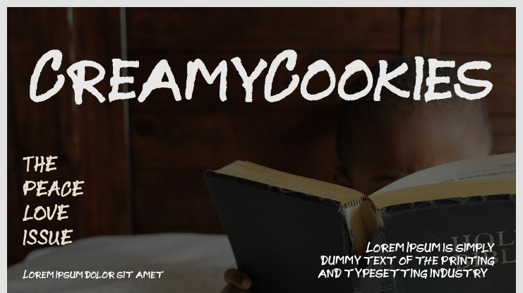 CreamyCookies Font