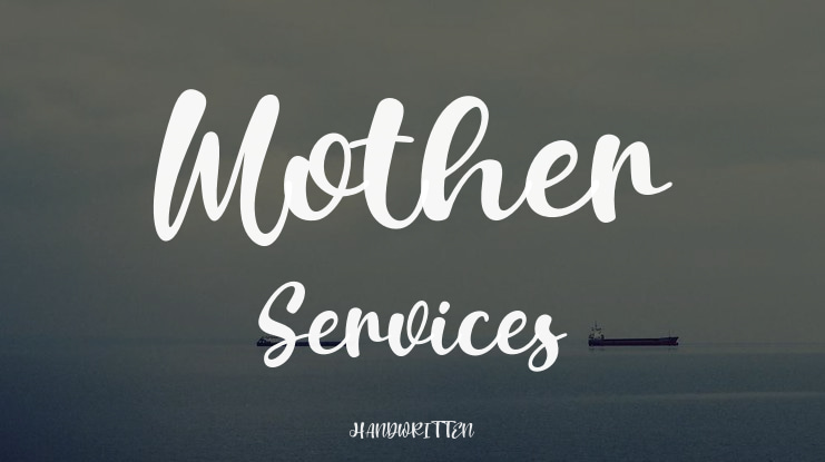 Mother Services Font