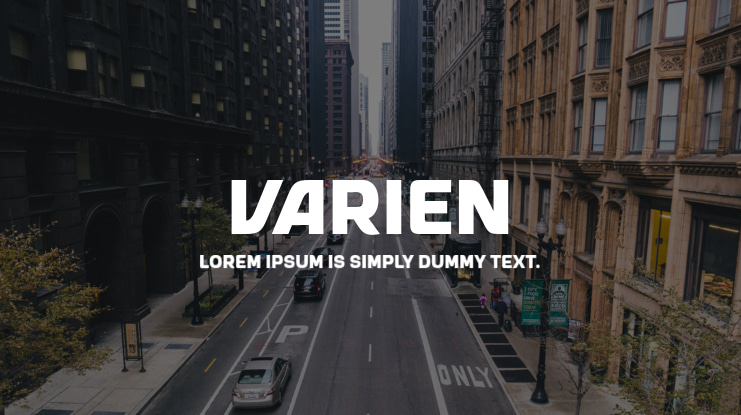 Varien Font