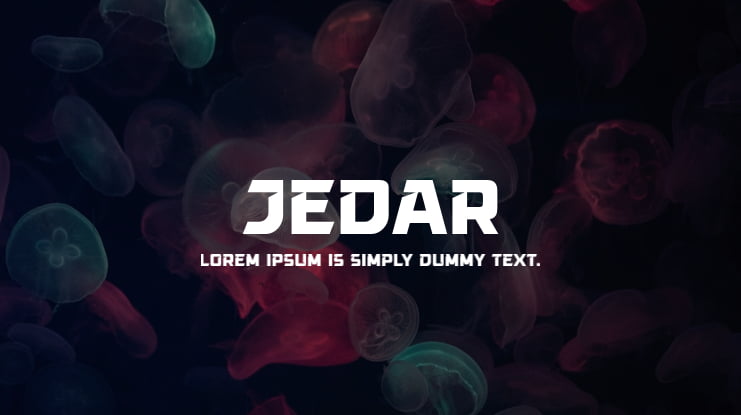 Jedar Font