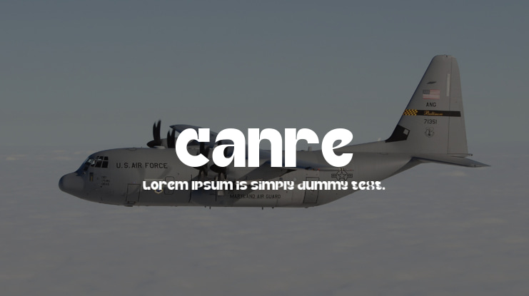 Canre Font