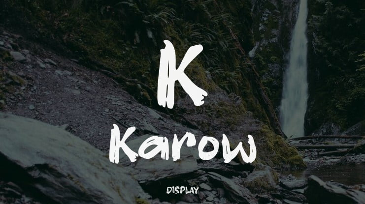 K Karow Font